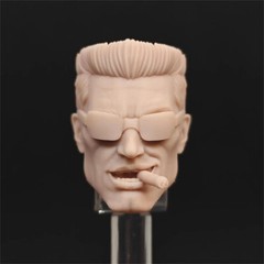 1/12 Unpainted Forever Destory Duke Head Carved Fit 6” ML Action Figure