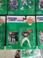 1995 Starting Lineup NFL Lot Of 19 Rare Michael Dean Perry, Warren Moon See Pics