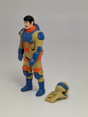Vintage 1986 Kenner Original M.A.S.K. Vehicle FIREFLY Incomplete w Figure & Mask