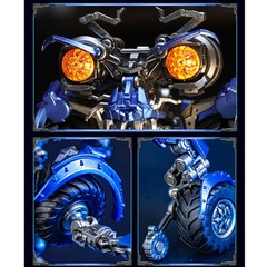 【In Stock】HiPlay Killerbody Transformers Wheelie Figure – Detailed Mechanical