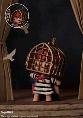 Popmart – Hirono – Tamed Wildgrass Series Figure. NEW – CAGED BIRD -US seller