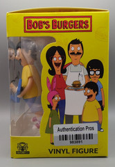Gene Belcher Bob’s Burgers Vinyl Figure 4″ signed autographed COA #983891 AUTO