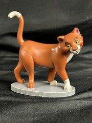 Thomas O’Malley Aristocats Orange Alley Cat 3′ PVC Cake Topper Rare HTF Figure