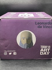 Today Is Art Day Leonardo da Vinci Art History Heroes Collectible Action Figure