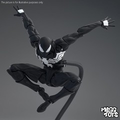 US!!!! Mess Toys Symbiote Parker Venom Black Spider-man Action Figure Boxed Gift