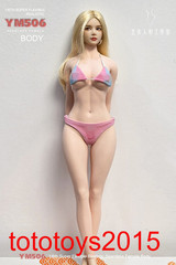 YM506 1/6 Sexy Girl Lady 12″ Female Action Figure Body Hands Foot Detail Dolls