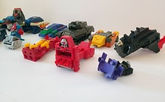 Lot of 12 Vintage 1980s Bandai Go Bots
