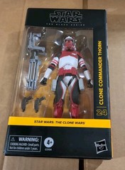 Star Wars The Black Series Clone Commander Thorn Clone Wars Figure Exclusive