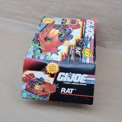 Vintage Hasbro 1991 G.I. Joe COBRA Rat Hovercraft Vehicle GI Joe Original Box
