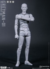 DAMTOYS DPS11 1/12 Male Flexible Figure Body DRAWMAN 6″ Action Figure Doll Toys