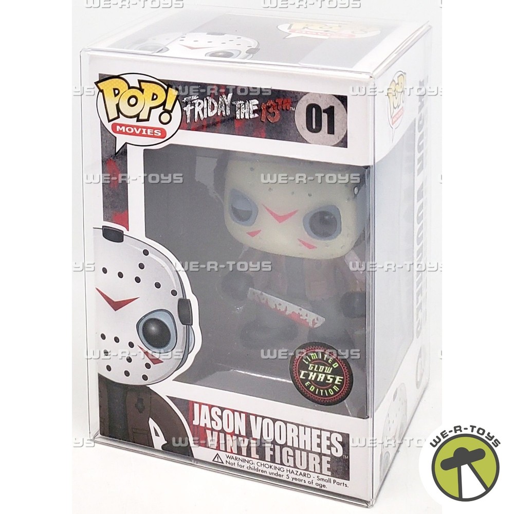 Funko POP Movies Friday the 13th Jason Voorhees Green Glow Chace Variant Figure