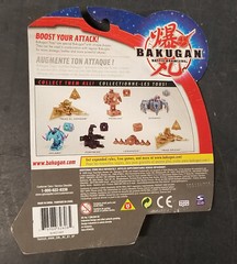Bakugan Triad Sphinx Sega Toys Spin Master Figure AQUOS Blue Trading Card KING