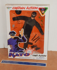 2000 PLAYING MANTIS CAPTAIN ACTION KATO UNIFORM & EQUIPMENT, 12″, NOS, SEALED