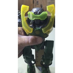 Marvel Mech Strike Mechasaurs Robot Toy Green Yellow Articulated Action Figure