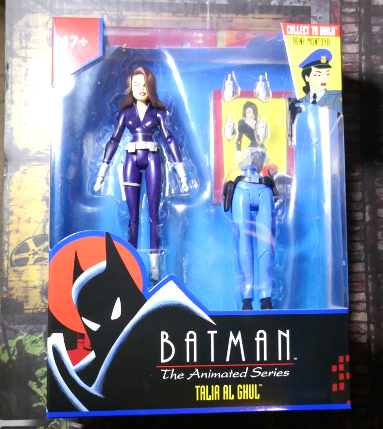 MCFARLANE DC MULTIVERSE BTAS BATMAN RENE MONTOYA BAF TALIA AL GHUL TARGET