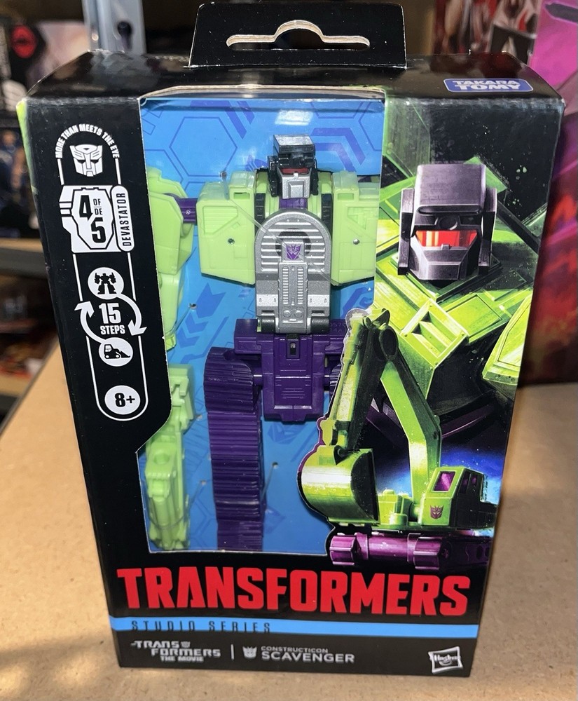 Transformers Studio Series 86 Deluxe Class Construction Scavenger New