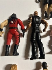 Lot of 10 WWE Wrestling Action Figures Mixed Wrestlers Mattel Jakks Vintage Toys