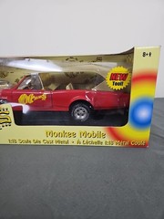 Vintagw The Monkees Monkee Mobile American Muscle 1:18 Die Cast Item 33150,NIB