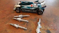 Vintage Transformers G1 Original BROKEN MirageFOR PARTS Weapons Gun and Missiles