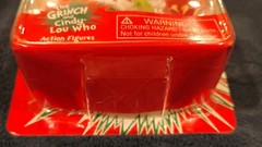 Dr Suess Christmas Cindy Lou Who and The Grinch Action Figures Set of 2 NIB