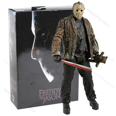 Freddy Vs Jason 7-inch Action Figure Movable Model Collection Toy Gift Boxed