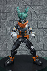 Handmade 1/12 3D Print Head for deku dark version Action Figure SHF(No body)