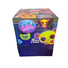 LITTLEST PET SHOP BLACK LIGHT EXCLUSIVE UNRELEASED SERIES 1 BLIND BOX [17 PACKS]