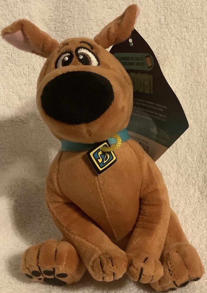 New Scooby Doo Plush Stuffed Animal Toy 7″ Cartoon Authentic TV Movie Cute