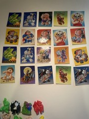 Garbage Pail Kids GPKE Lot Of 22 Minikins With Stickers