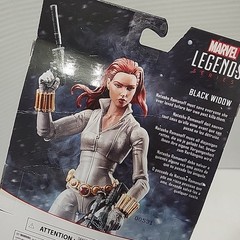 Marvel Legends Black Widow Deadly Origin White Suit Action Figure Hasbro