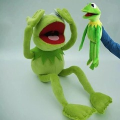 60cm The Muppets Kermit Frog Plush Toy Stuffed Dolls Room Decor Hand Puppet Gift