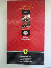 Michael Schumacher Mattel Hot Wheels Race Car – FERRARI- F1 Formula 1 Grand Prix