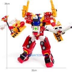 Hello Carbot SUPER PATRON Combined Transformation Robot Toy – No Box