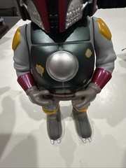 Signed By Ron English Silver Figure Ironskin Grin 392/500 Boba Feet By Monsters