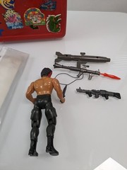 90% Complete Vtg 1985 Coleco John Rambo Force of Freedom 6.75” Action Figure
