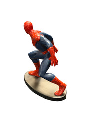 Disney Store Marvel Blue Red Suit Spiderman 3” Action Figure Toy Made In Vietnam