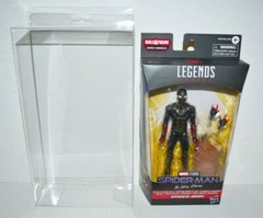 4 Marvel Legends Series Action Figures Clear Plastic Protectors Case Display Box