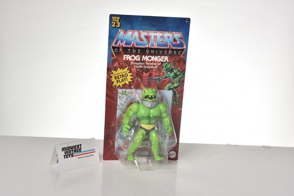 Masters of the Universe Origins Frog Monger Figure – Mattel Creations Exclusive