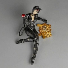 Premium Catwoman Action Figure Revoltech Style Collectible Display Model
