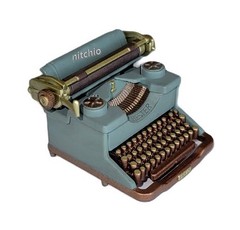 Mezco One:12 Pruneface – TYPEWRITER WITH SPY RADIO & HEADPHONES 1/12 Scale