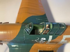 1:18 scale Hawker Hurricane Model Kit-Disassembled and Unpainted