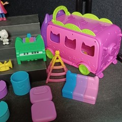 Gabby’s Dollhouse Lot Figures Accessories Pandy Paws DJ Catnip Mercat #1