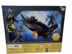 DC Comics Action Figure Battle Set w/ Submarine AQUAMAN vs BLACK MANTA Brand New