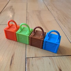 TRAINS & CRANES SUPER TOWER REPLACEMENT CARGO CRATES Thomas Train Trackmaster