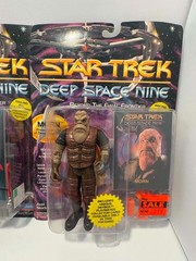NIB 1993 Star Trek Deep Space Nine Sisko, Dukat, Morn Figure Playmates