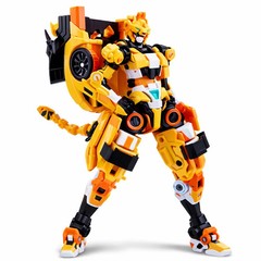 Metal Cardbot W Tachy Cheetah Transformer Robot Car SAMG Korean Action Figure
