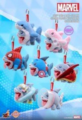 Hot Toys x Marvel PPLU108N Jeff the Land Shark Cosbi Plush Keychain (In Stock)