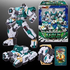 SAMG Metal Cardbot W Tigun Transforming Robot Action Figure Toy