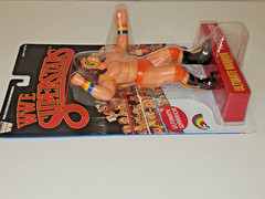New WWE WWF LJN Superstars ULTIMATE WARRIOR Black Card Wrestling Figure Mattel