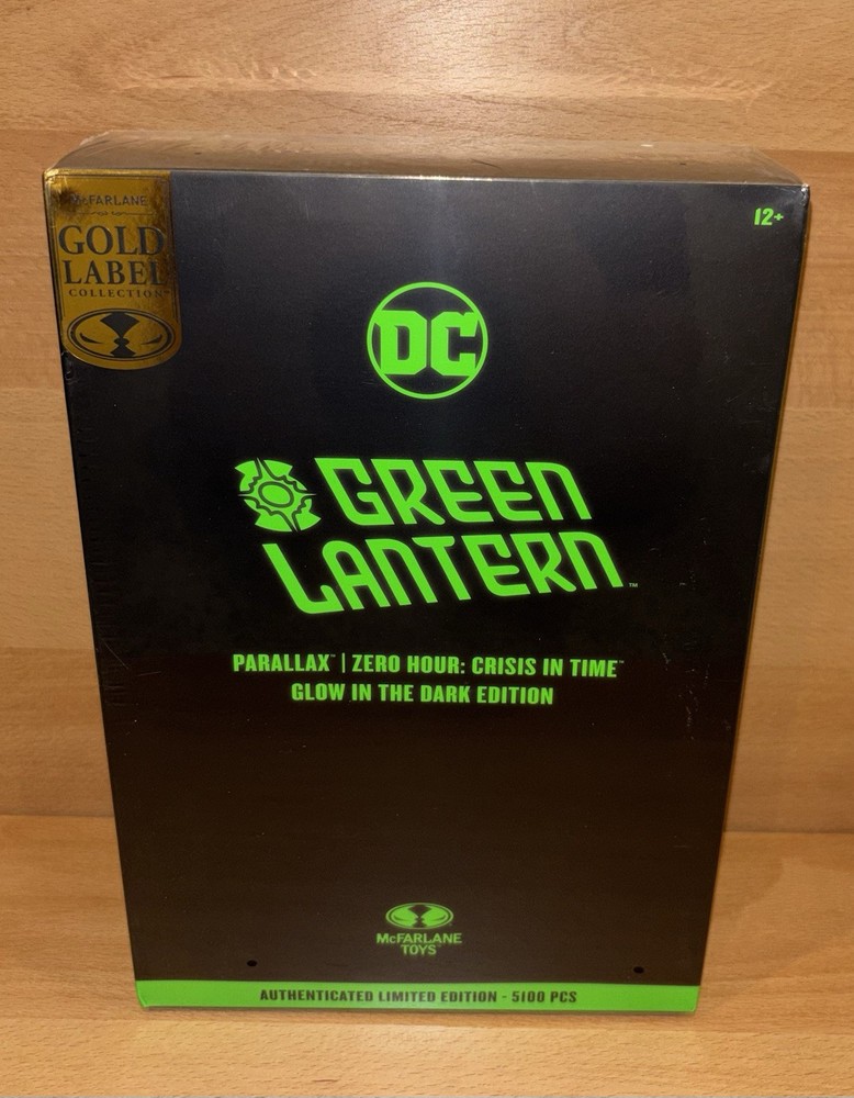 McFarlane DC Multiverse PARALLAX GREEN LANTERN GLOW IN THE DARK Gold Label Ltd